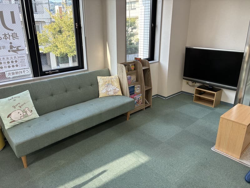 リハくるの待合スペース
